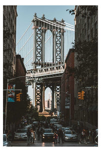 NYC Manhattan Bridge Poster - egoamo posters