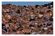 Nightfall in the Favela da Rocinha - egoamo posters