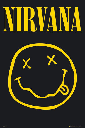 Nirvana  - Smiley Poster - egoamo.co.za