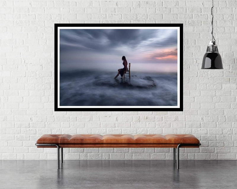 Surrealism art poster - room mockup - egoamo.co.za