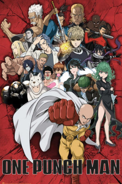 One Punch Man - Heroes - egoamo possters