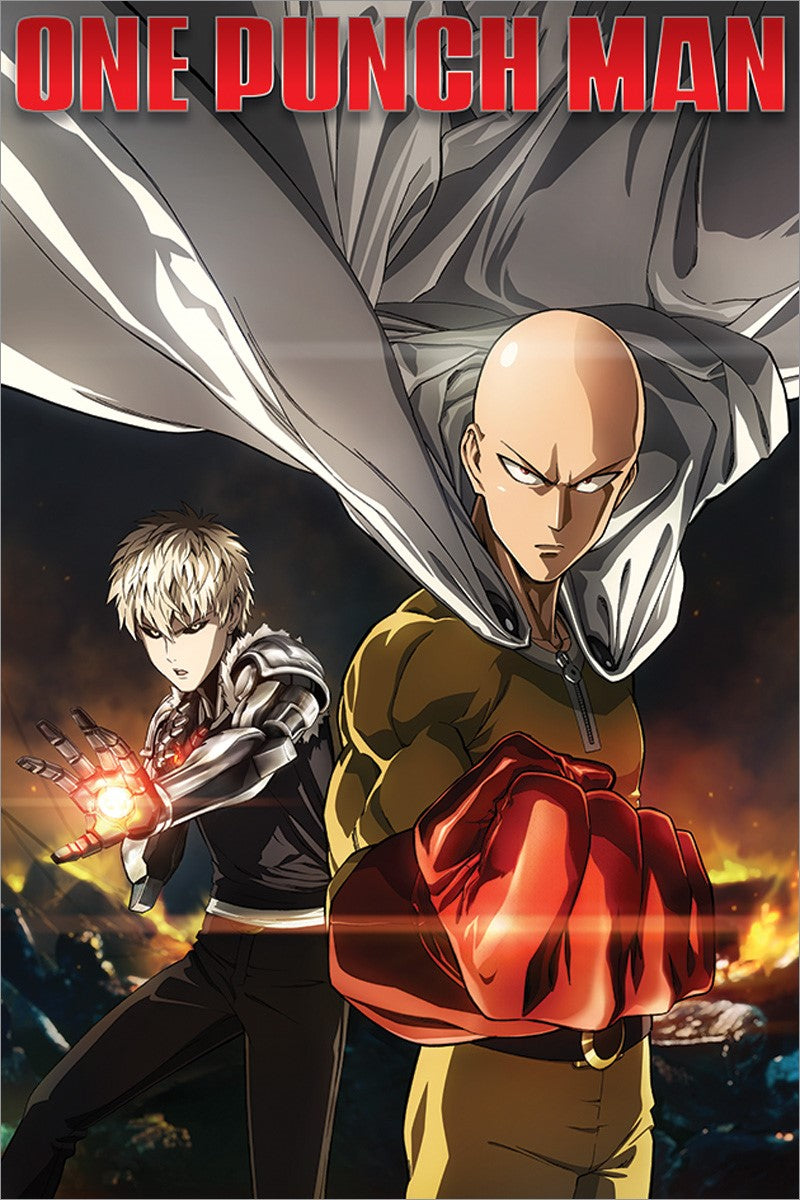 One Punch Man Destruction Poster Egoamo.co.za Posters 