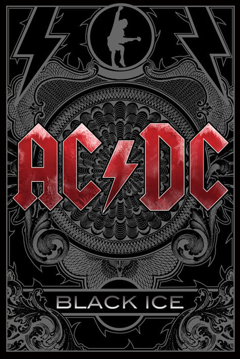 AC/DC - Black Ice Poster - egoamo.co.za