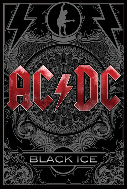 AC/DC - Black Ice Poster - egoamo.co.za