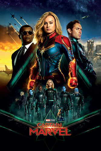 Captain Marvel - Epic Poster - egoamo.co.za