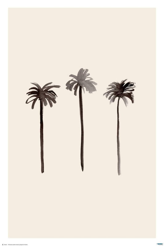 Palm Trees - Art Poster - egoamo.co.za