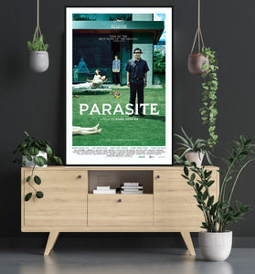 Parasite movie poster room mockup - egoamo posters