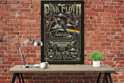 Pink Floyd - Rainbow Theatre - Poster - egoamo.co.za