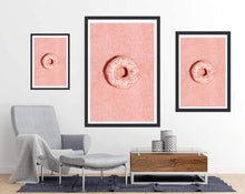 Pink Doughnut  - Fashion Poster - egoamo.co.za