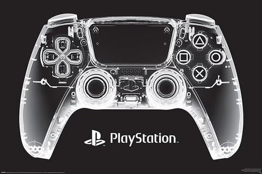 Playstation Controller X ray Gaming Poster Egoamo.co.za Posters 