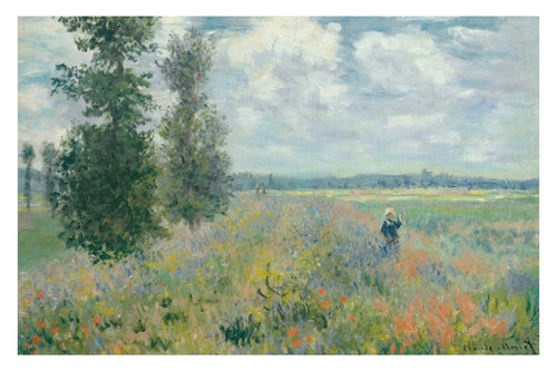 Poppy Fields near Argenteuil (1875)  - egoamo posters