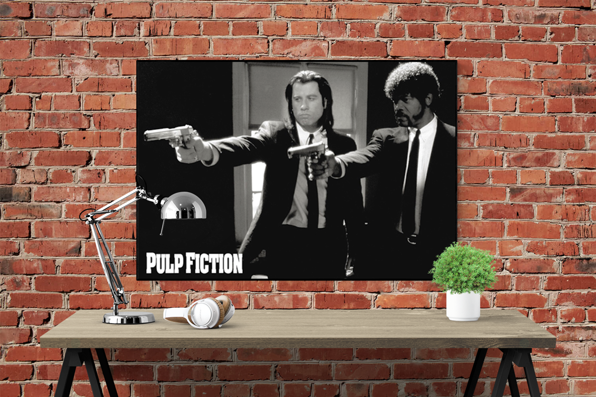 Pulp Fiction - Vincent and Jules Poster - egoamo.co.za