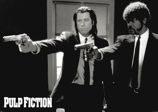 Pulp Fiction - Vincent and Jules Poster - egoamo.co.za