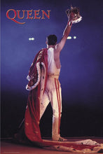 Queen - Freddie Mercury Crown Poster - egoamo.co.za