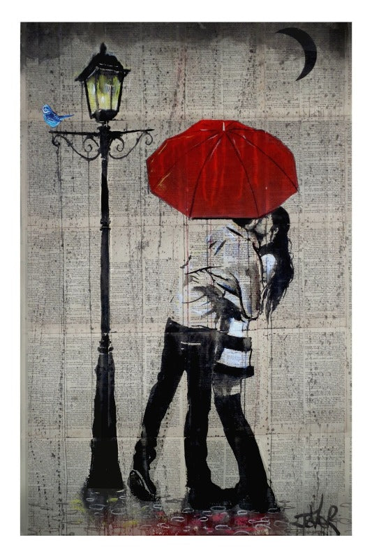 Loui Jover - Rain Rain Art Print - egoamo.co.za