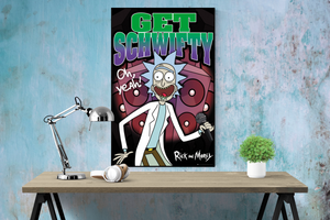 Schwifty - Rick and Morty Poster - egoamo.co.za