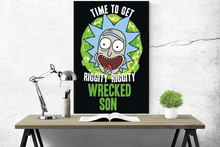 Wrecked Son - Rick and Morty Poster - egoamo.co.za