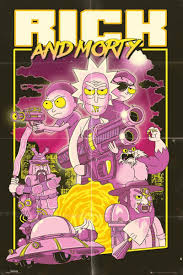 Rick and Morty - Action Movie Poster - egoamo.co.za