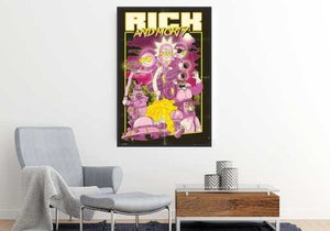 Rick and Morty - Action Movie Poster - egoamo.co.za