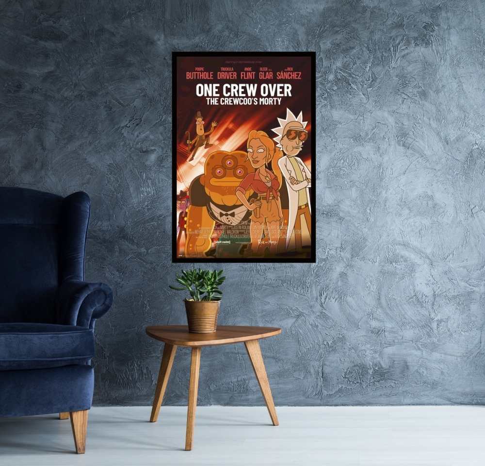 Rick and Morty - One Crew Poster  Egoamo.co.za Posters