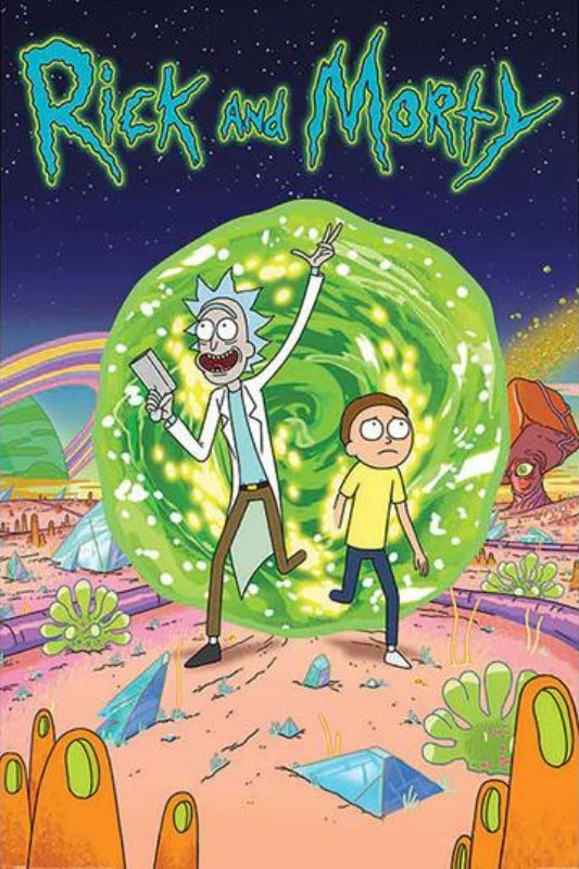 Rick and Morty Portal  - egoamo posters