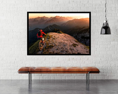 Riding Ridge Singletrack - room mockup - egoamo posters