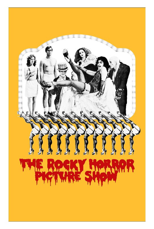 The Rocky Horror Picture Show Movie Poster - egoamo posters