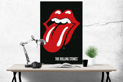 Rolling Stones Logo Poster - egoamo.co.za