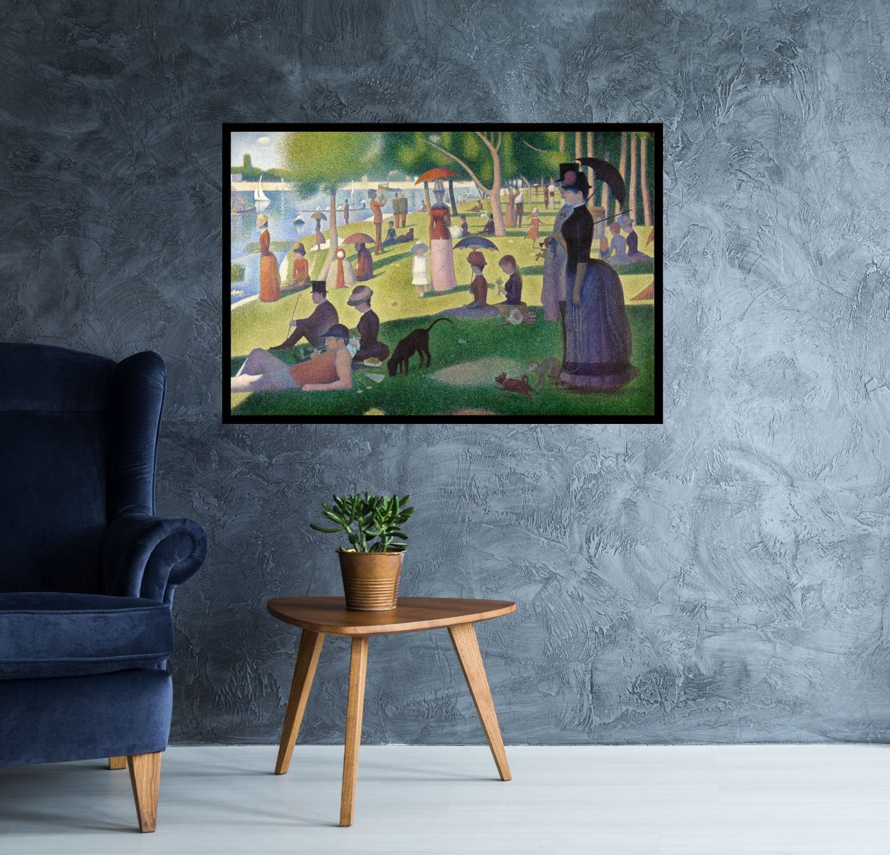 A Sunday Afternoon on the Island of La Grande Jatte by Georges Seurat Poster - egoamo.co.za