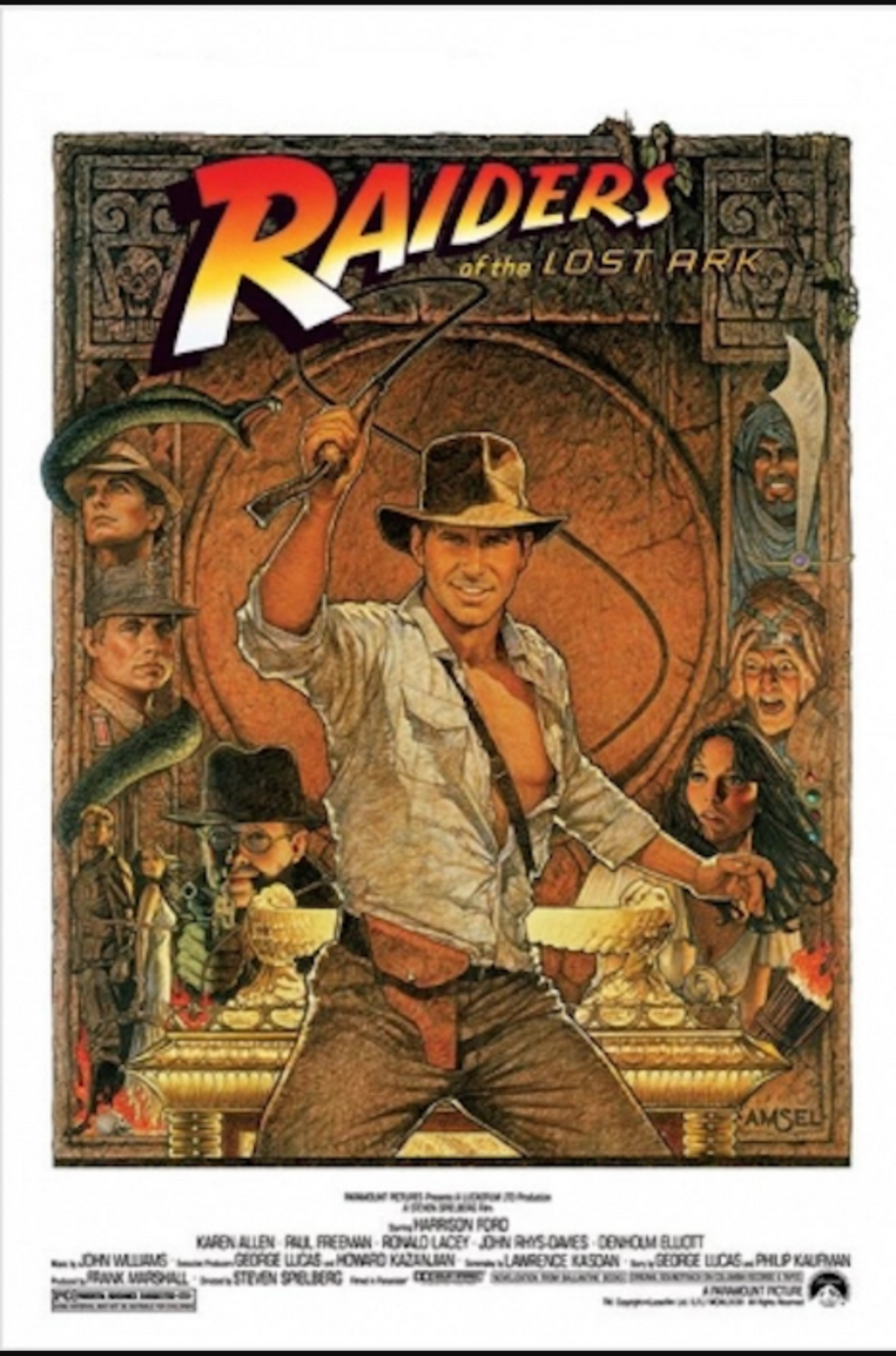 Indiana Jones - Raiders of the Lost Ark Poster - egoamo.co.za