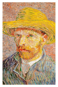 Self-Portrait with a Straw Hat - egoamo posters