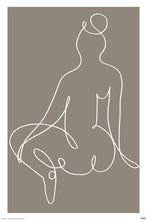 Sitting down - Art Poster - egoamo.co.za