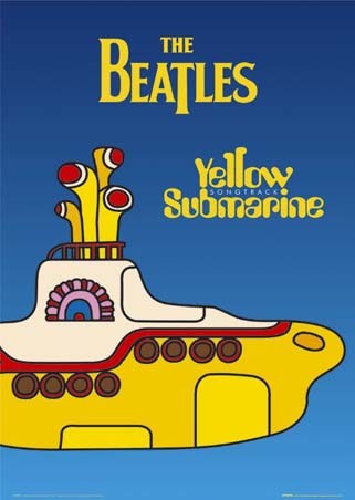 The Beatles - Yellow Submarine - Poster - egoamo.co.za