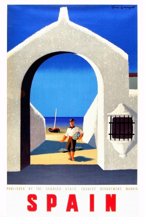 Spain Vintage Travel Poster - EgoAmo Posters
