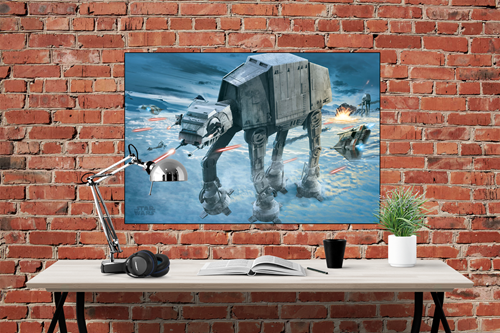 Star Wars - AT-AT Attack - Poster - egoamo.co.za