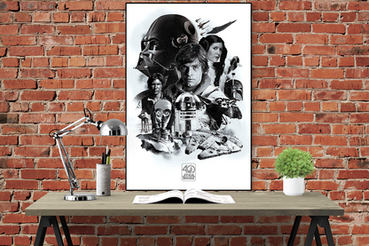 Star Wars - 40th Anniversary Poster - egoamo.co.za