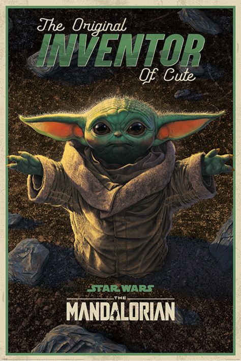 Star Wars - Inventor of Cute Yoda Poster Egoamo.co.za Posters 