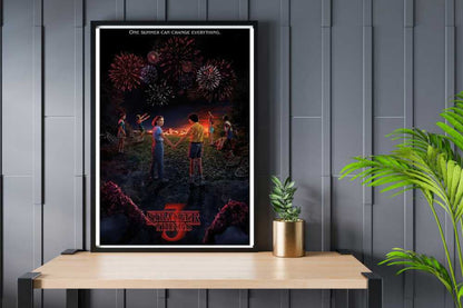 Stranger Things - One Summer - room mockup - egoamo posters