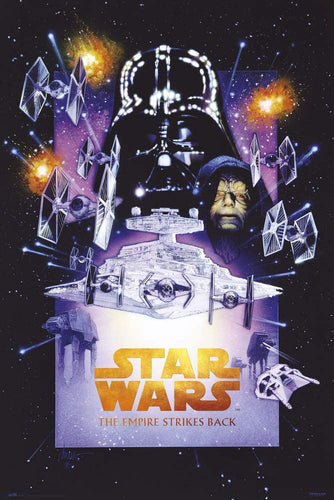 Star Wars - The Empire Strikes Back Retro Collection Poster - Egoamo.co.za Posters