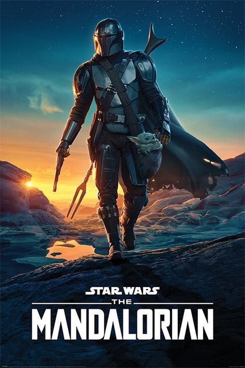 Star Wars Mandelorian - Nightfall Poster Egoamo.co.za Posters