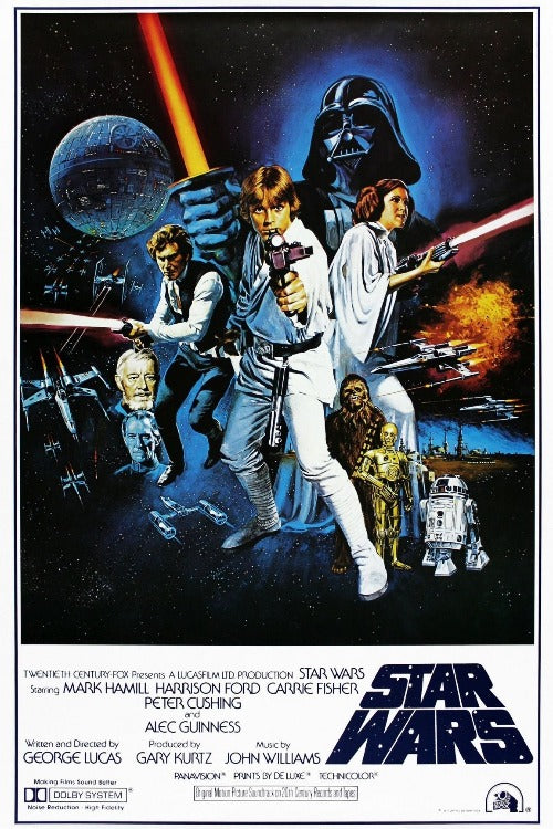 Star Wars a new hope movie poster - egoamo posters