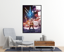 Star Wars - The Last Jedi Rey Lightsaber Poster - egoamo.co.za