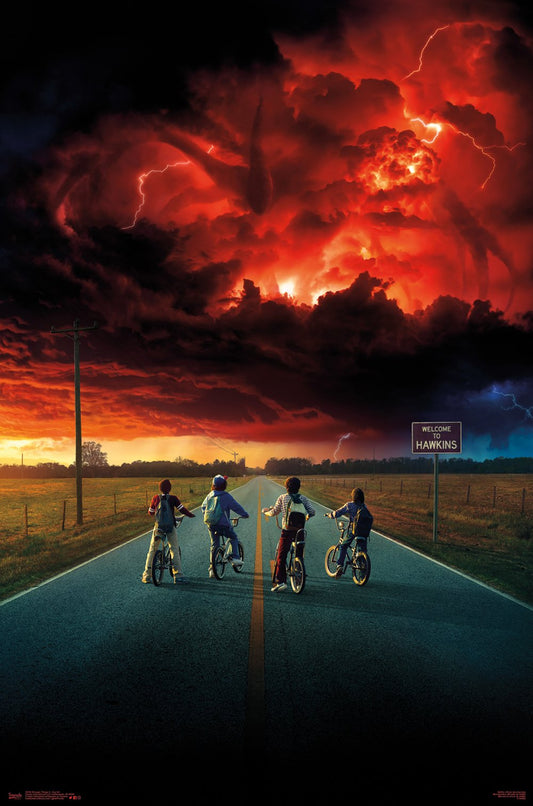 Stranger Things 2 Welcome to Hawkins Tv Series Poster Egoamo.co.za Posters 