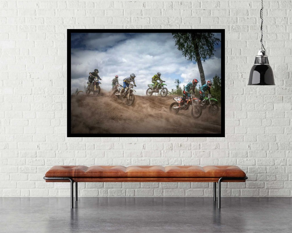 Swedish Championships In Motocross 2016 by Benny Pettersson - Sport Poster - MotoX Poster - egoamo.co.za