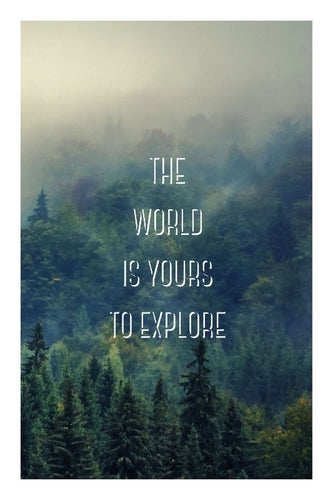 The World is Yours to Explore 2 poster - egoamo.co.za