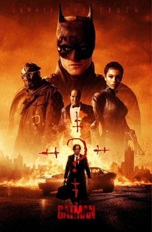 The Batman - Unmask the Trust movie poster - egoamo.co.za