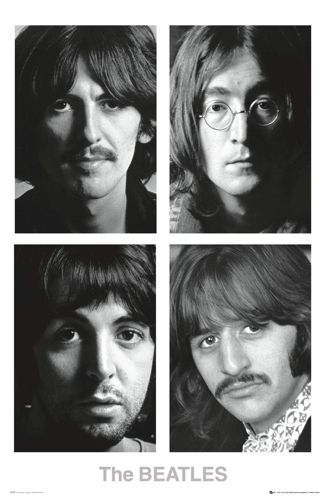 The Beatles 50th Anniversary Poster  egoamo.co.za posters 