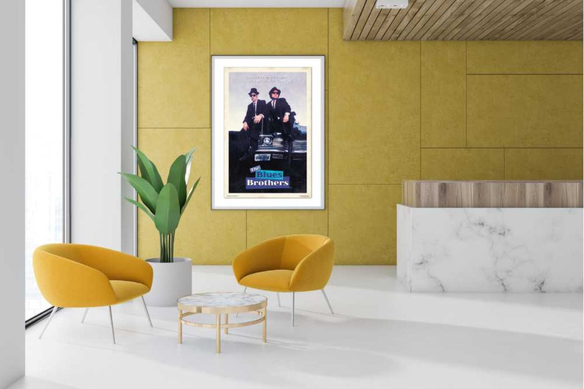 The Blues Brothers - room mockup - egoamo posters