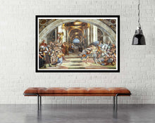 The Expulsion of Heliodorus from the Temple - room mockup - egoamo posters