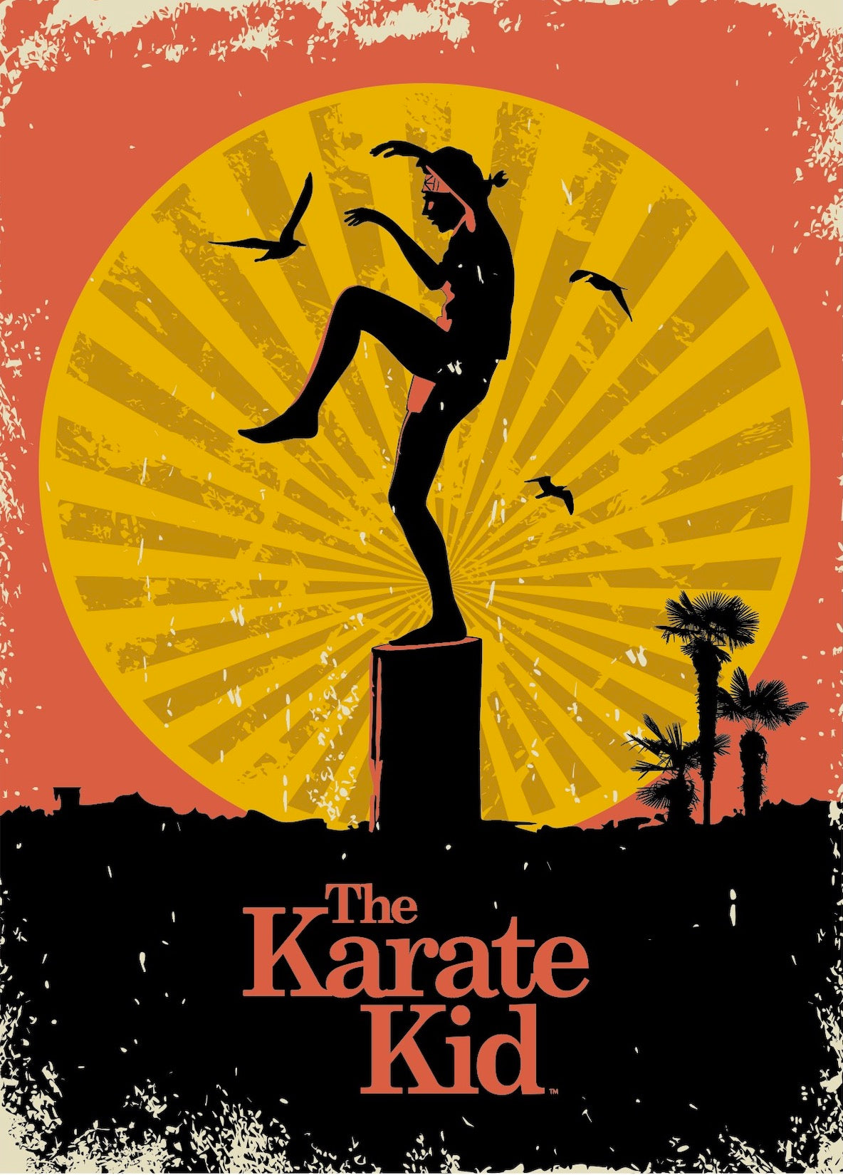 The Karate Kid - Sunset Poster Egoamo.co.za Posters